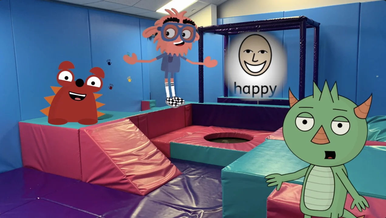 Oakie and friends exploring feelings