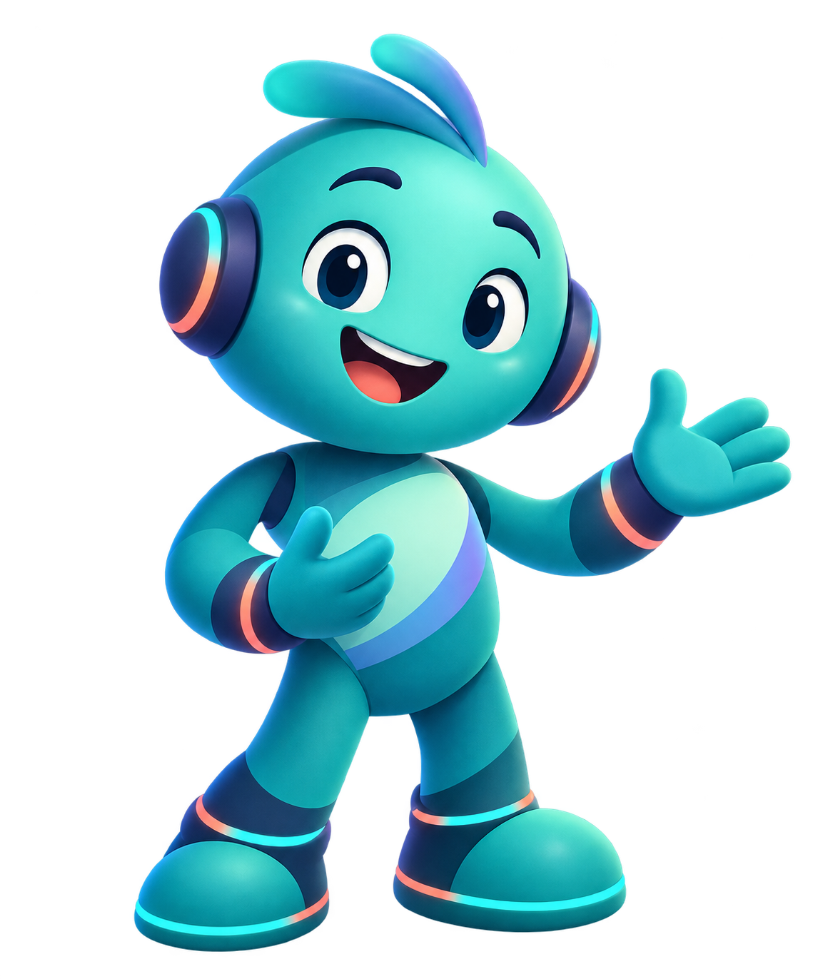 Friendly Speak Together Studio character